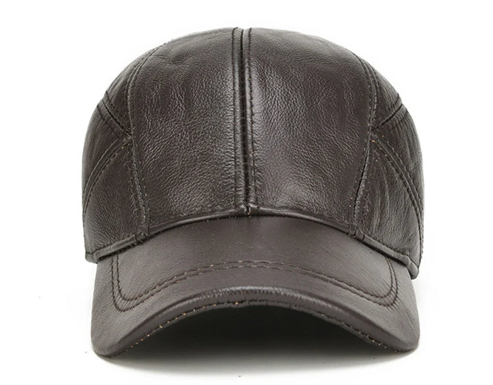 Premium Leather Cap for Stylish Comfort-MODAUTLET