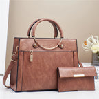 Elegant Handbag Set for Stylish Women Brown