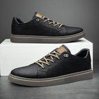 Men's Leather Oxford Sneakers