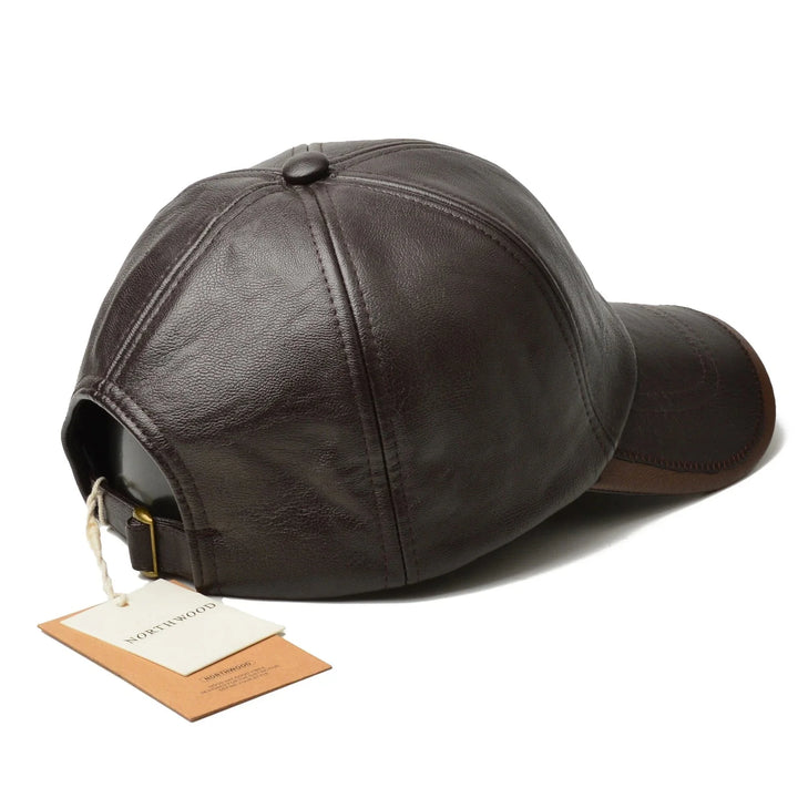 Premium Leather Cap for Stylish Comfort-MODAUTLET