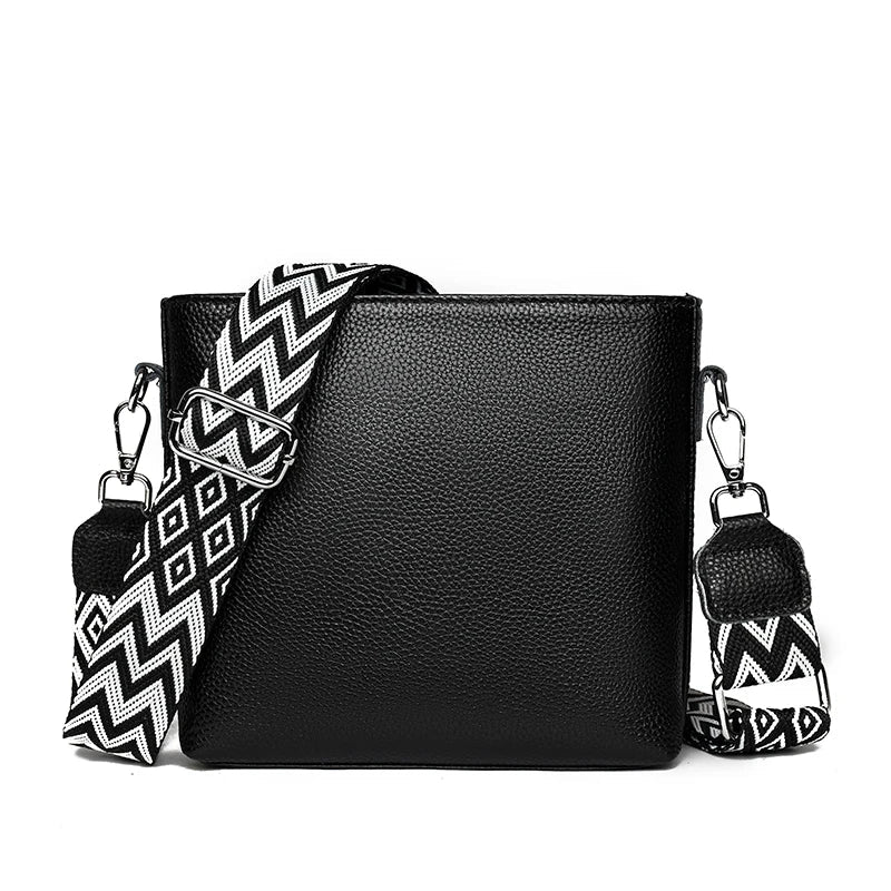 Women's Elegant Leather Shoulder Bag-MODAUTLET