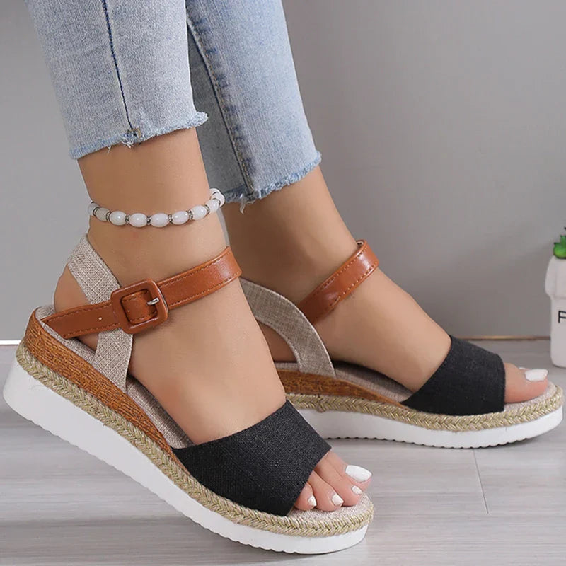 Women's Summer Wedge Sandals - Isla Style-MODAUTLET