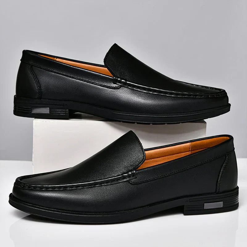 Men's Classic Chic Genuine Leather Loafers-MODAUTLET