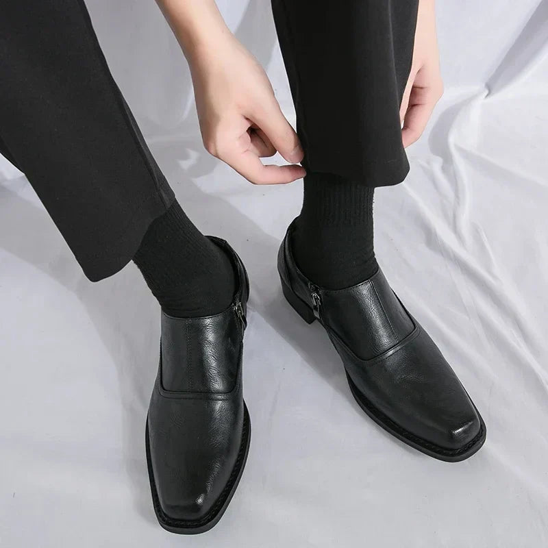 Men's Comfortable Leather Shoes-MODAUTLET