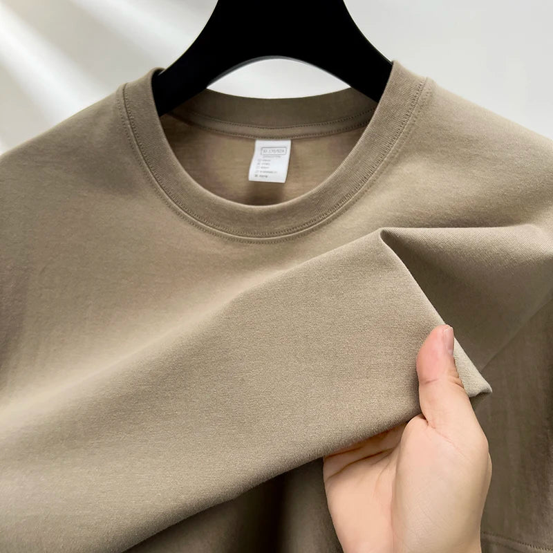 Herre blød afslappet T-shirt | Kortærmet