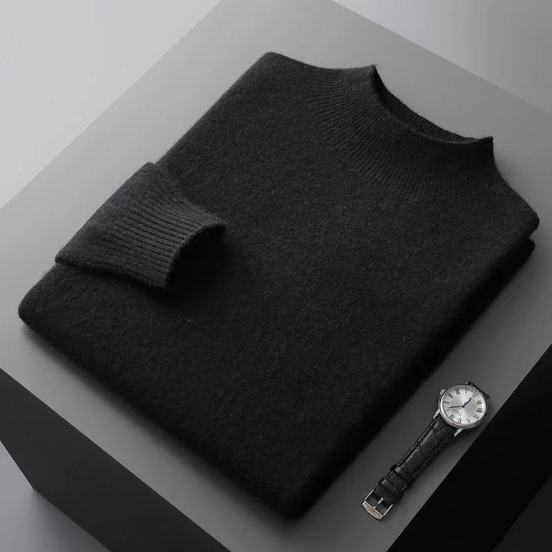 Men's Puro Sweater - Stylish and Comfortable Knitwear for Every Occasion Black