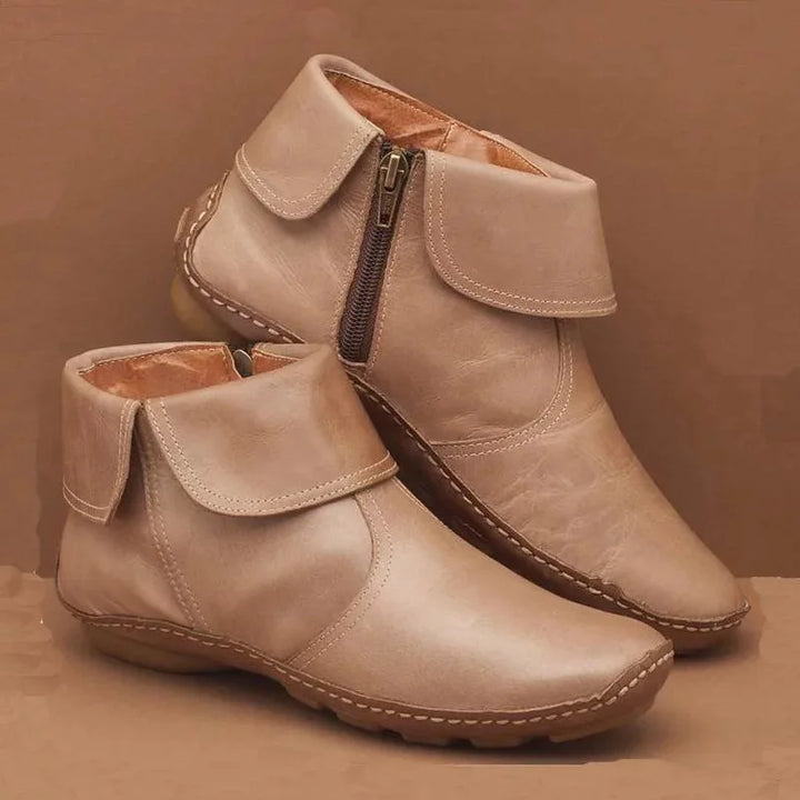Women's Vintage Ankle Boots-MODAUTLET