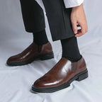 Men's Classic Genuine Leather Slip-On Shoes