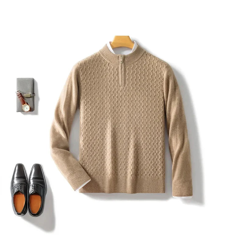 Men's Cashmere Sweater - Luxurious Comfort and Style