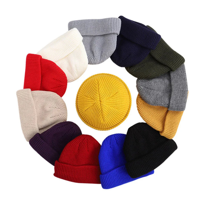 Cozy Winter Knit Beanie – Warm Unisex Skull Cap-MODAUTLET