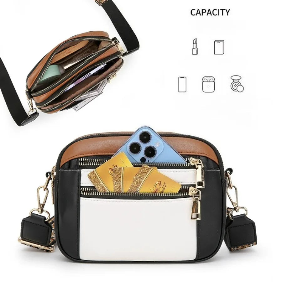 Women's Elegant Leather Shoulder Bag
