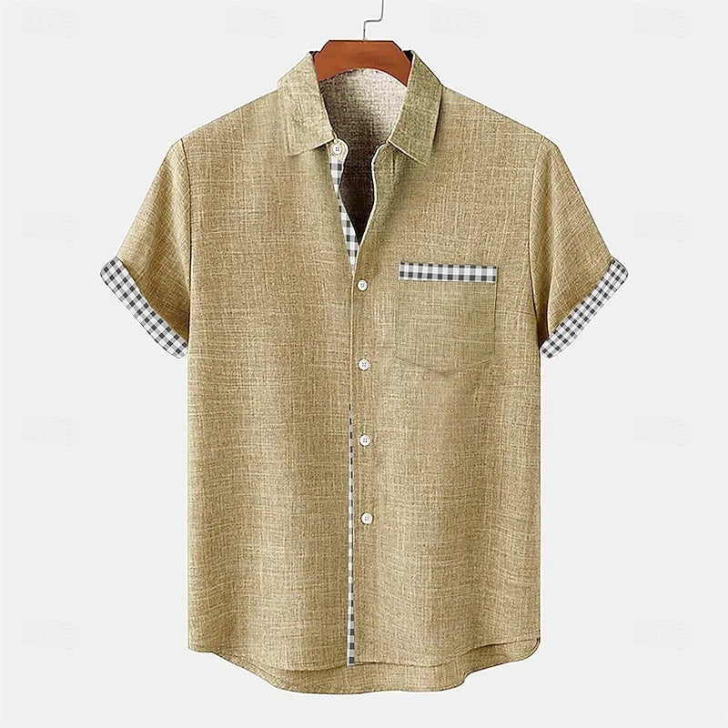Silk Shirt With Bamboo Fiber Ultimate Daily Comfort Beige