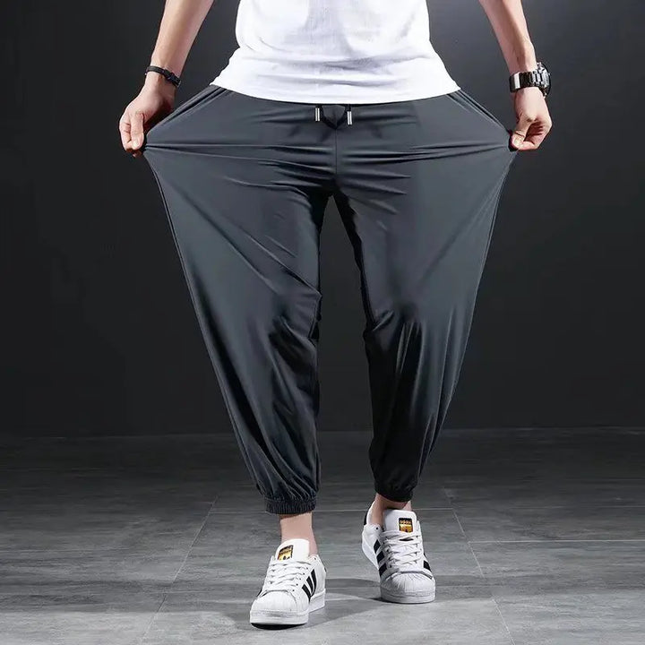 Ultra-Comfort Ice Silk Stretch Pants-MODAUTLET