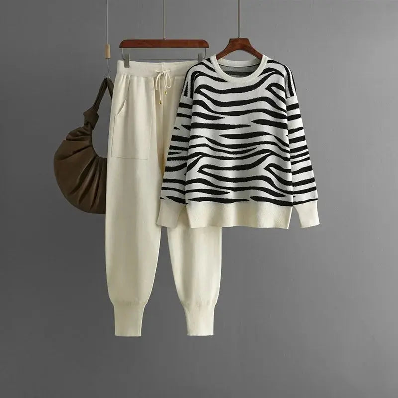 Cozy Knit Lounge Set for Ultimate Comfort-MODAUTLET