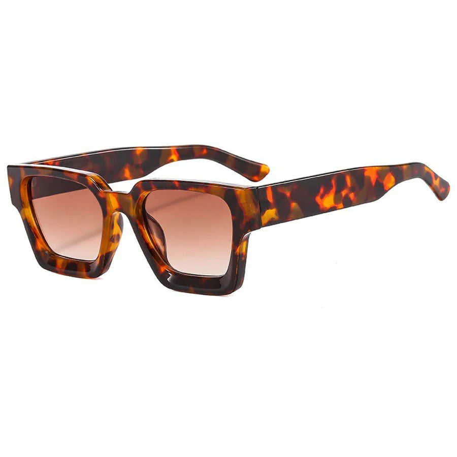 Retro Square Unisex UV400 Sunglasses