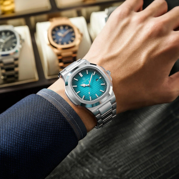 904 Stainless Steel Timepiece-MODAUTLET