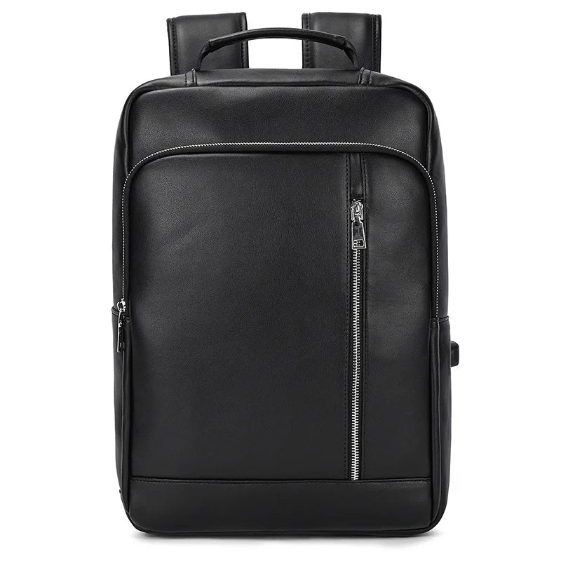 Stylish Leather Backpack for Everyday Use-MODAUTLET
