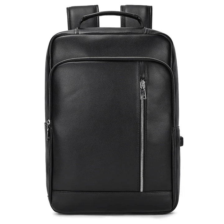 Stylish Leather Backpack for Everyday Use-MODAUTLET