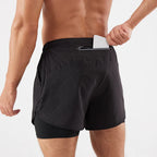 Men's 2-in-1 Quick-Dry Running Shorts with Phone Pocket