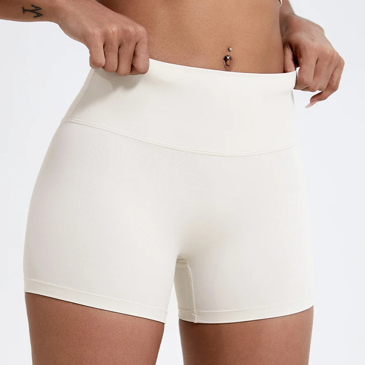 Women's Summer High Waist Buttock Lift Cycling and Workout Shorts