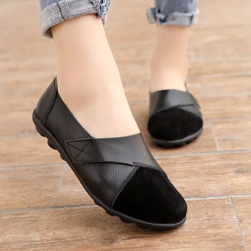 Women's Premium Leather Orthopedic Loafers - Comfy & Supportive-MODAUTLET
