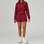 Women's Active Set – Enhanced Comfort, Breathable Fabric. Red1