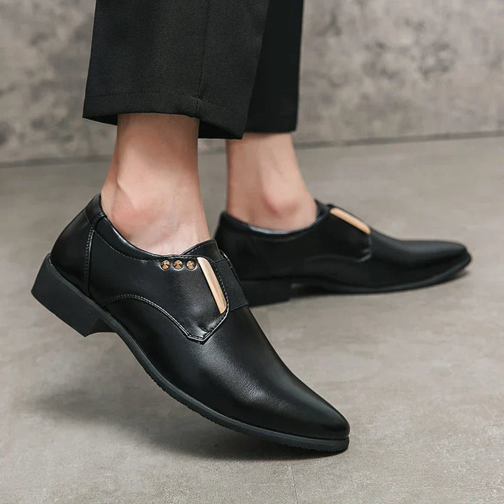 Men's Stylish Soft Leather Shoes-MODAUTLET