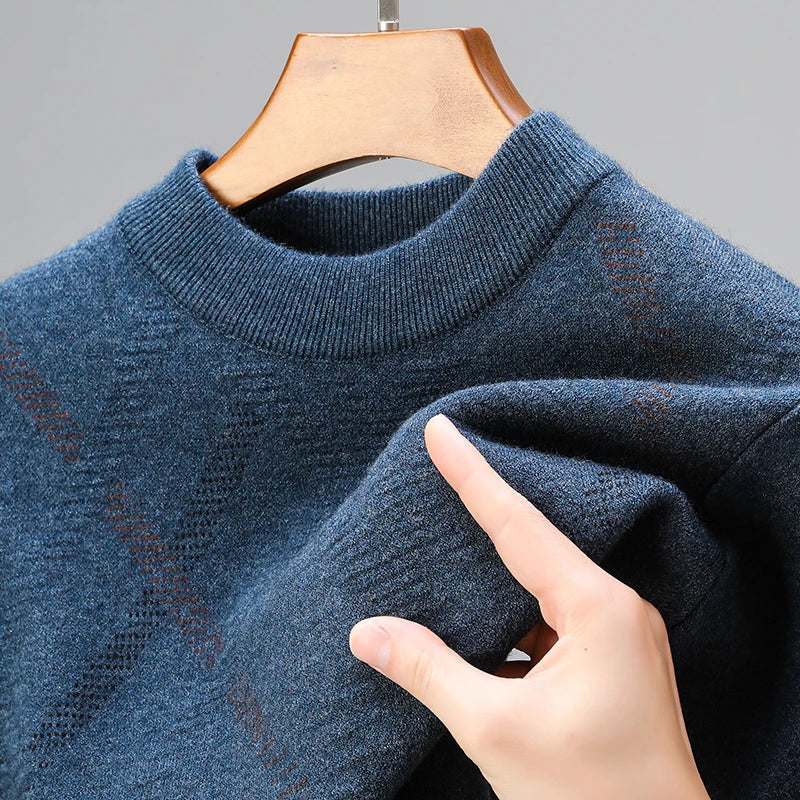 Men's Merino Wool Blend Sweater