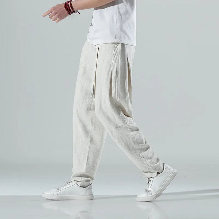 Men's Linen Drift Pants-MODAUTLET