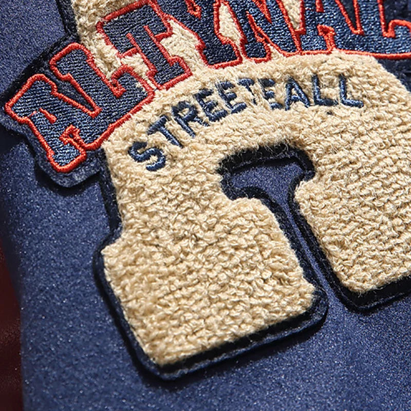 Men's Wind-Resistant Baseball Jacket – Fall Outdoor Coat