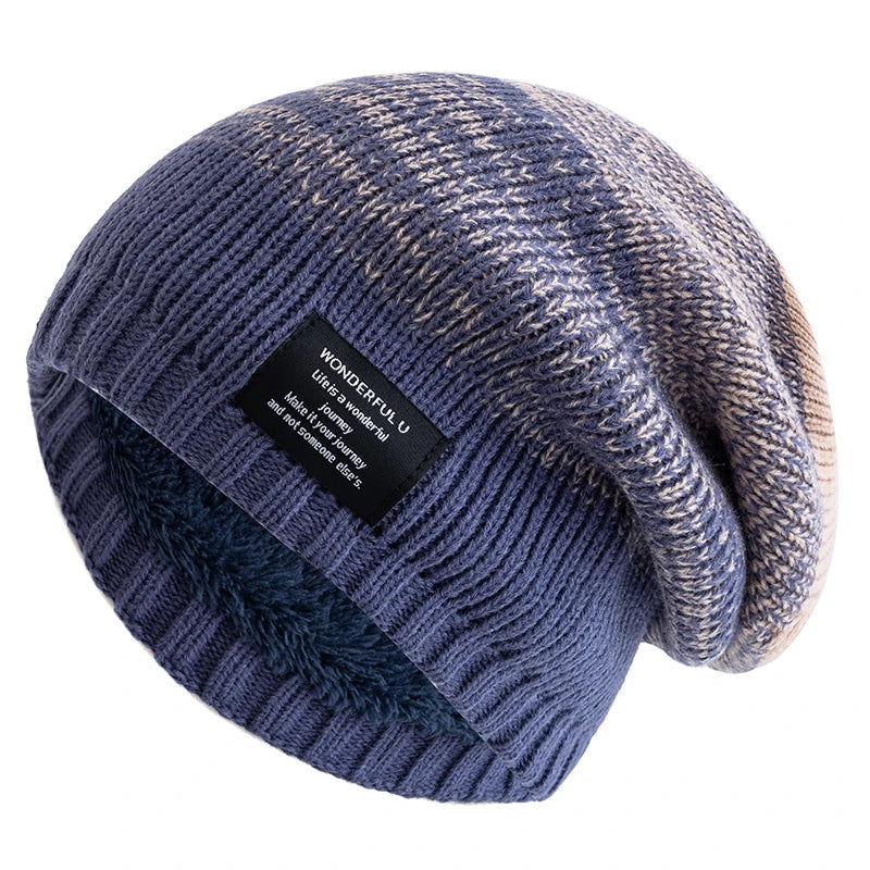 Cozy Fur-Lined Slouchy Beanie for Women-MODAUTLET