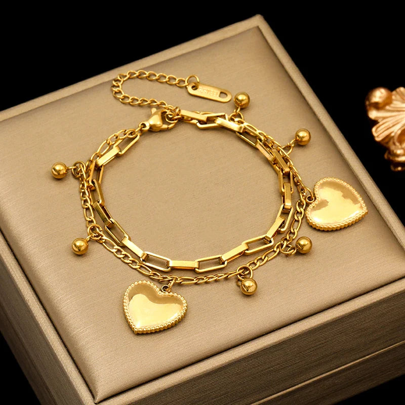 Elegant Gold Bracelet for Timeless Style-MODAUTLET