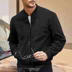 Men's Suede Jacket – Stylish and Comfortable Outerwear Black