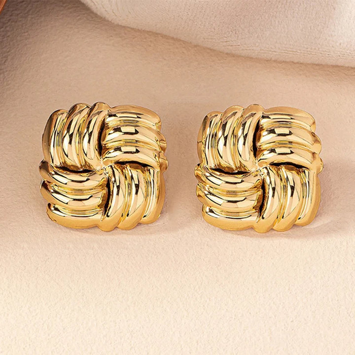 Elegant Cordelle Knot Earrings - Stylish and Unique Design-MODAUTLET