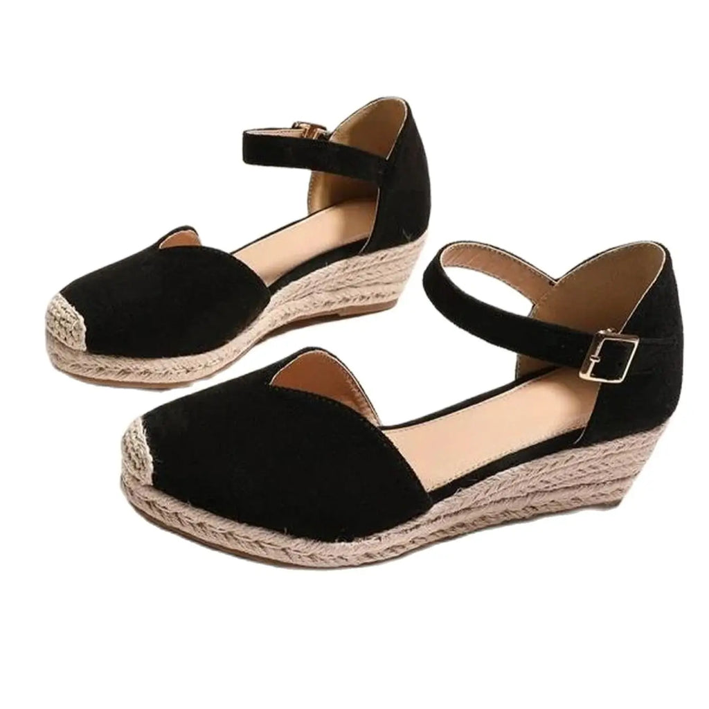 Women's Comfy Closed-Toe Wedge Orthopedic Sandals