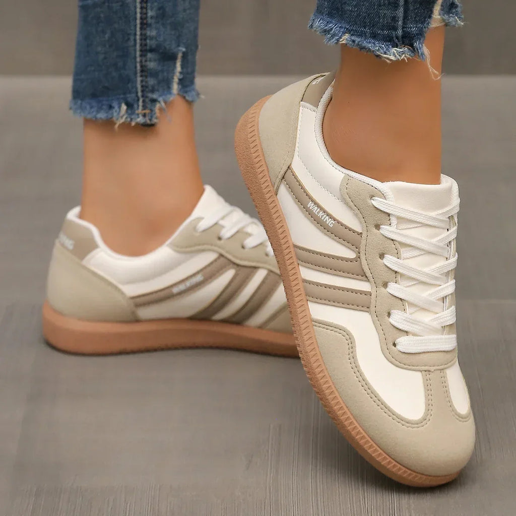 Women's Comfortable Orthopedic Walking Sneakers Beige