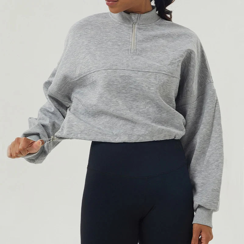 Women's Active Pullover - Comfortable and Stylish Workout Top