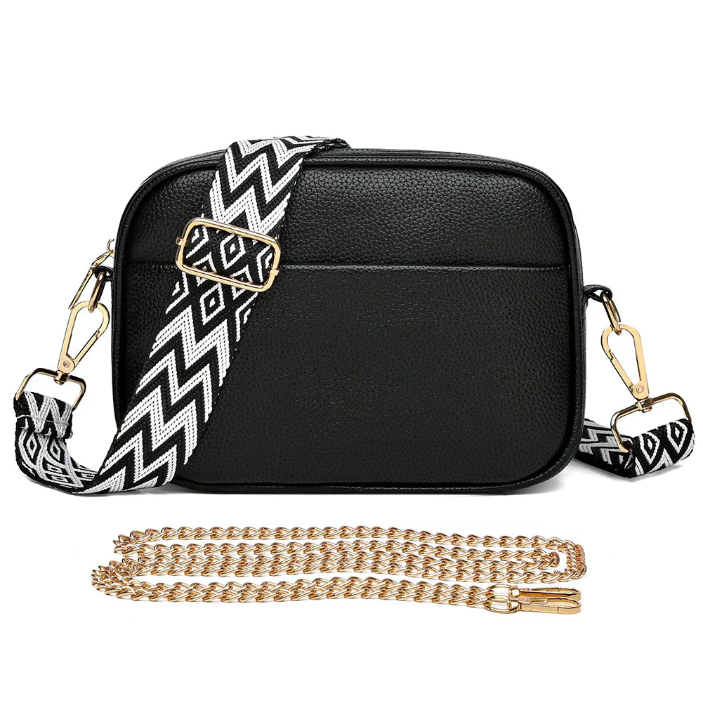 Women's Elegant Leather Shoulder Bag-MODAUTLET