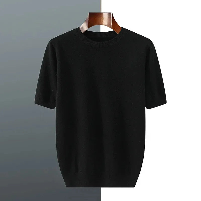 Men's Andari Knit Tee Black
