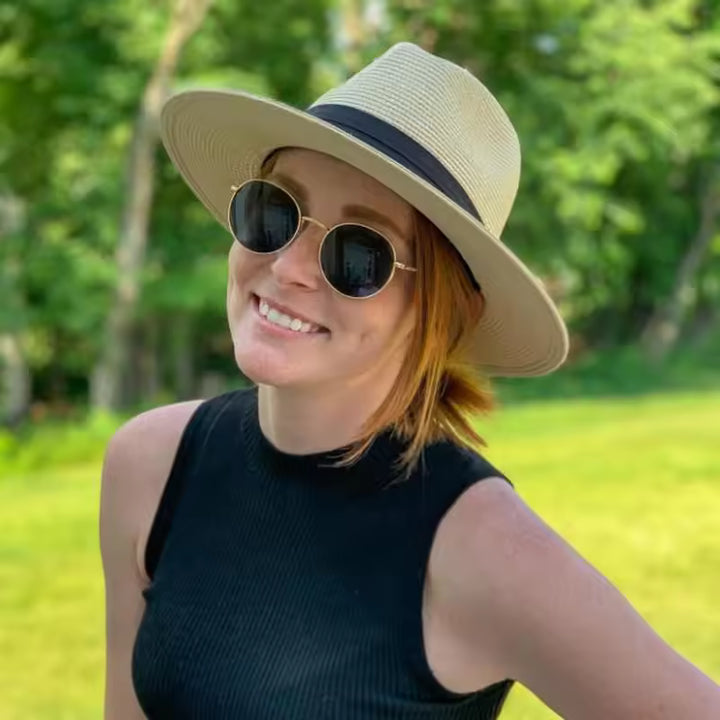 Andre | Classic Handmade Panama Hat - Unisex Summer Straw Hat