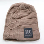 Unisex Knitted Beanie with Label