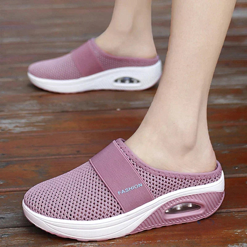 Women's Comfortable Orthopedic Wedge Sandals Purple
