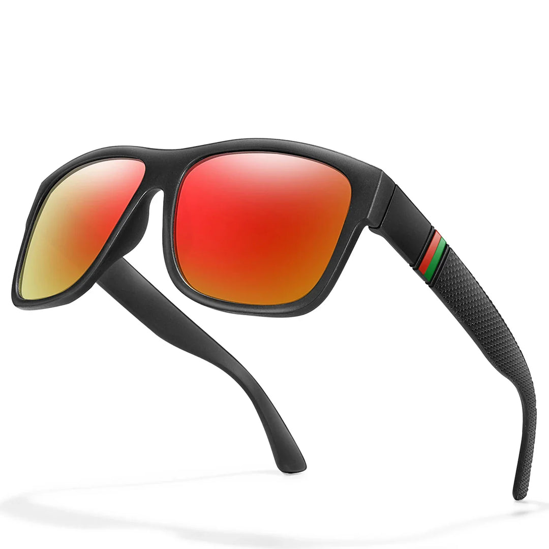 Retro Square Polarized Sport Sunglasses-MODAUTLET
