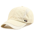 Quick‑Dry Mesh Sports Cap E10 Beige 56-60cm