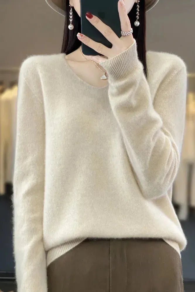 Women's Cozy Luxe Sweater - Harmonia