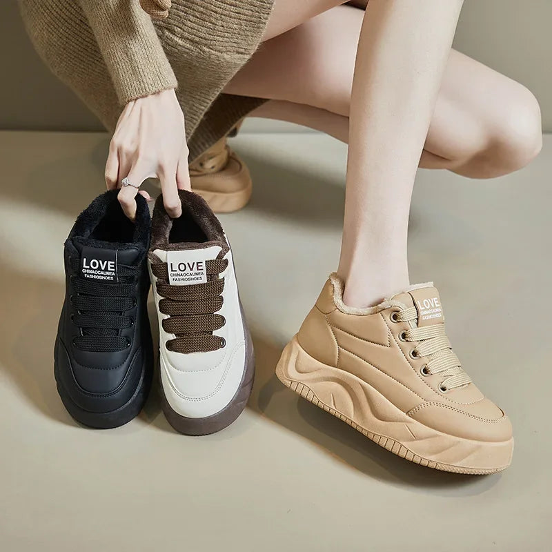 Men's Fleece Lined Casual Fall Shoes