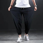 Ultra-Comfort Ice Silk Stretch Pants Black