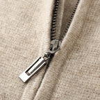 Men's Cashmere Zip Hoodie