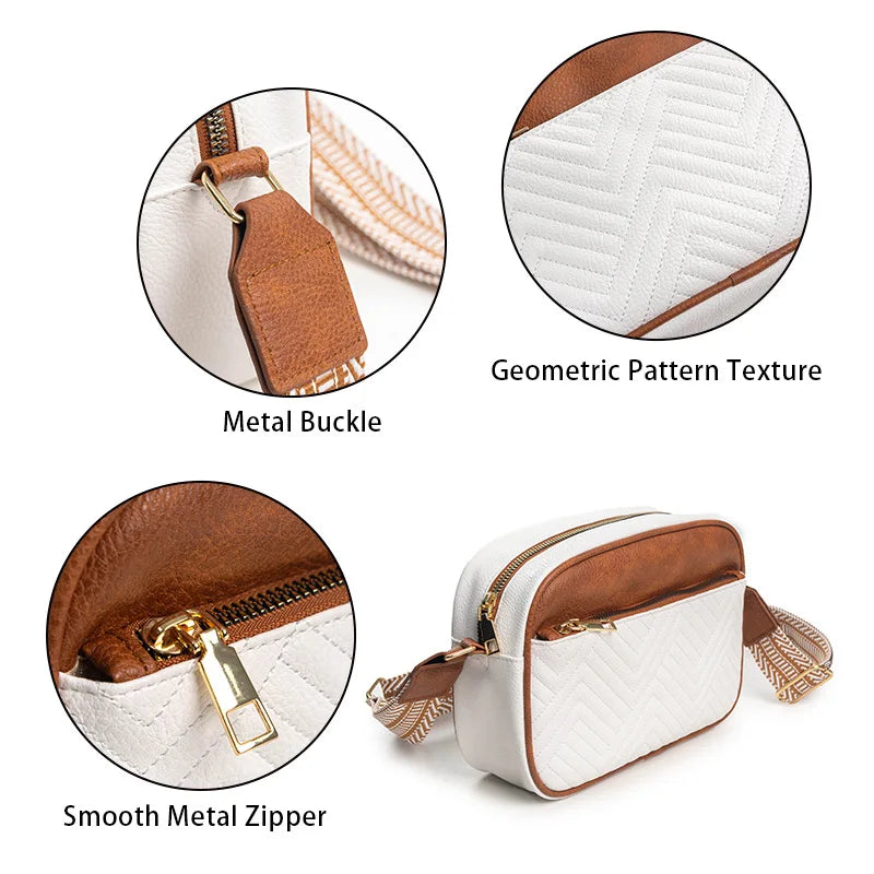 Women's Elegant Leather Shoulder Bag