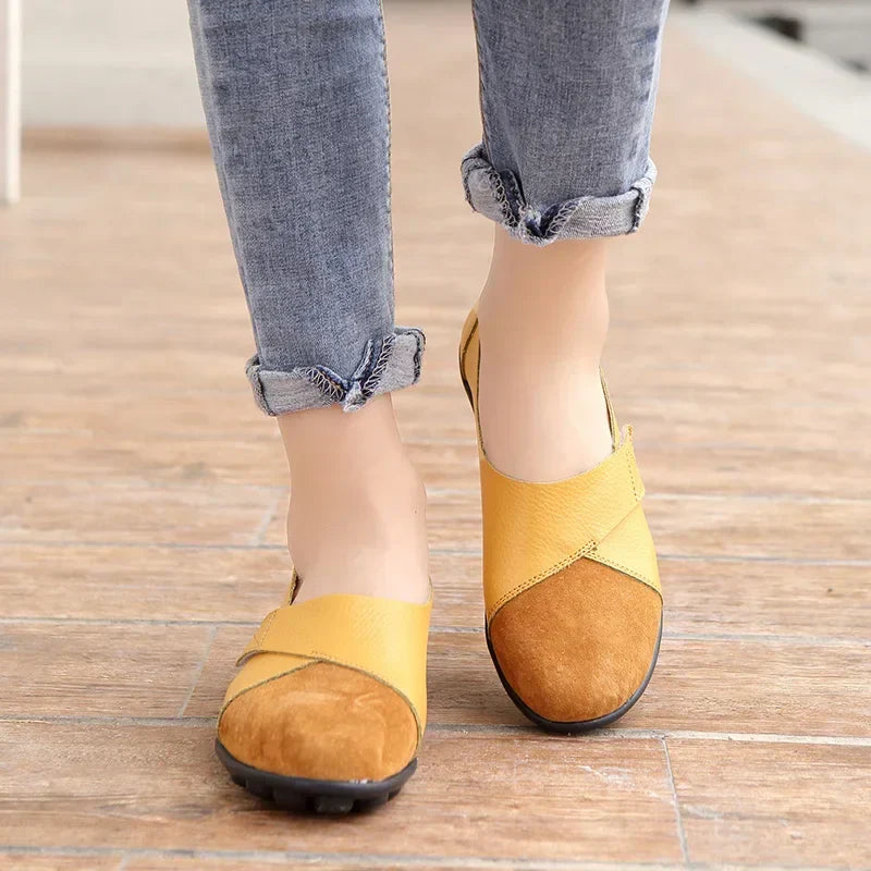Women's Premium Leather Orthopedic Loafers - Comfy & Supportive-MODAUTLET